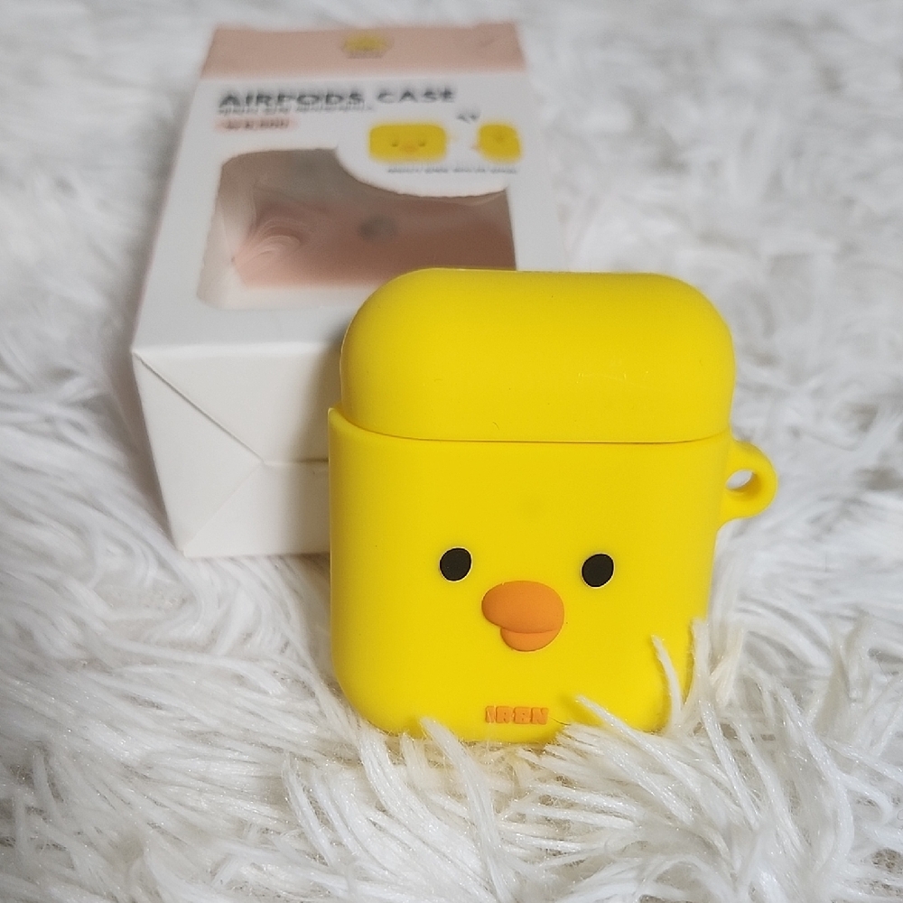 Cute Yellow Duck AirPods Case